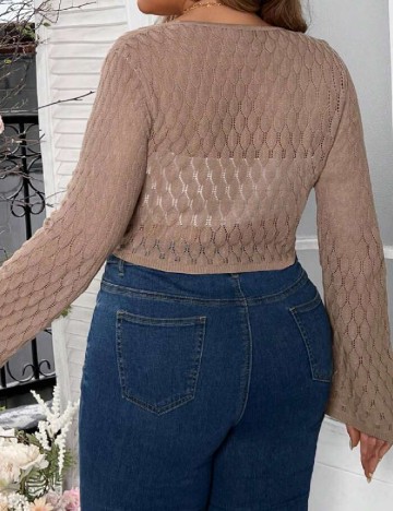 Top SHEIN CURVE, maro