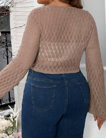 Top SHEIN CURVE, maro