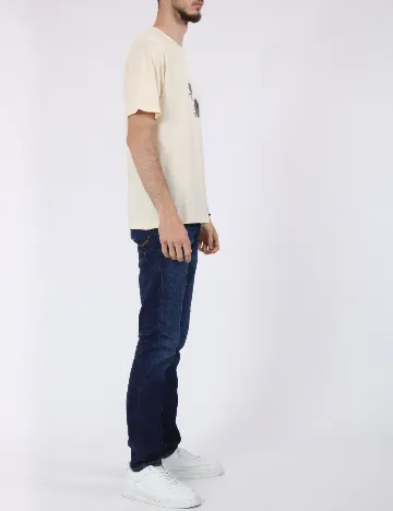 Tricou Jack&Jones, crem Crem