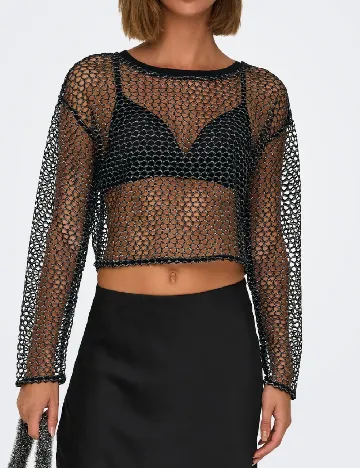 Bluza Only, negru
