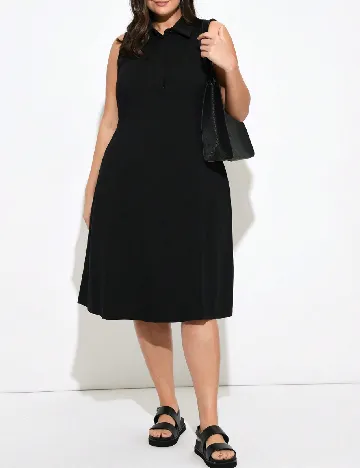 Rochie medie SHEIN CURVE, negru