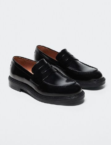 Mocasini Mango, negru