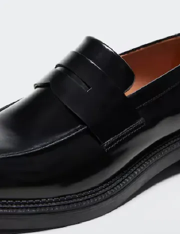 Mocasini Mango, negru