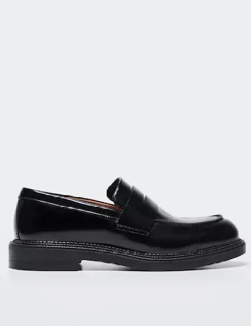 Mocasini Mango, negru