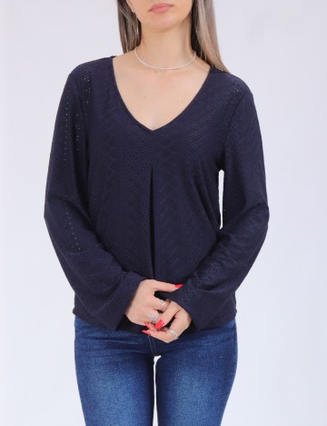 Bluza Only, bleumarin