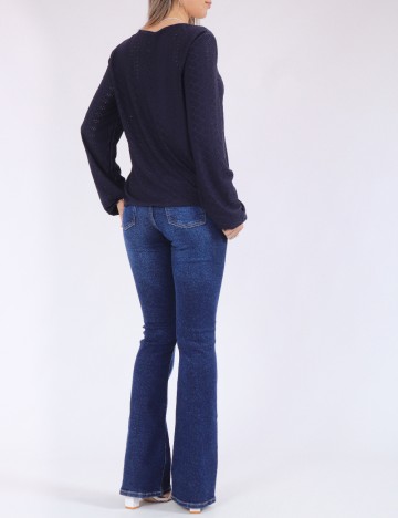 Bluza Only, bleumarin