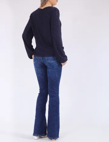 Bluza Only, bleumarin
