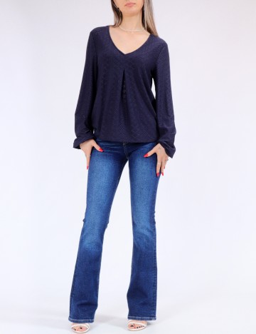 Bluza Only, bleumarin