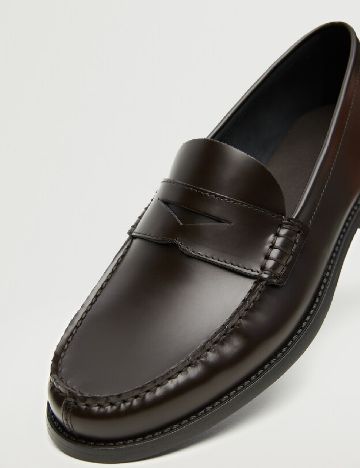 Mocasini Mango, maro inchis