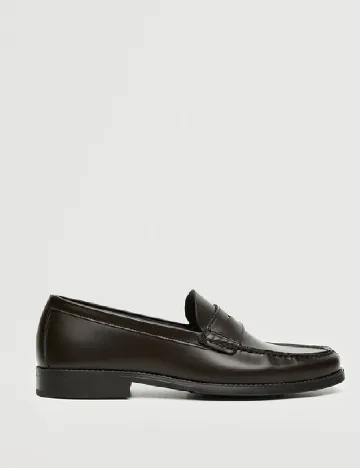 Mocasini Mango, maro inchis