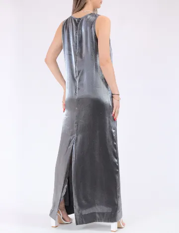 Rochie lunga Only, gri