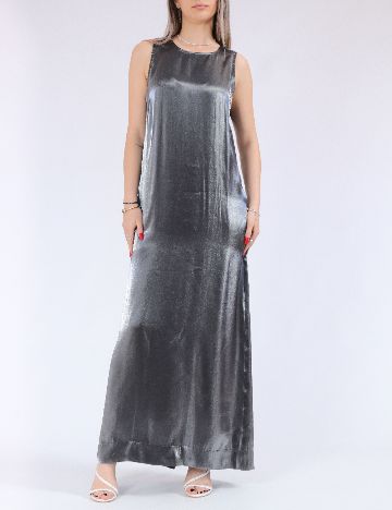 Rochie lunga Only, gri