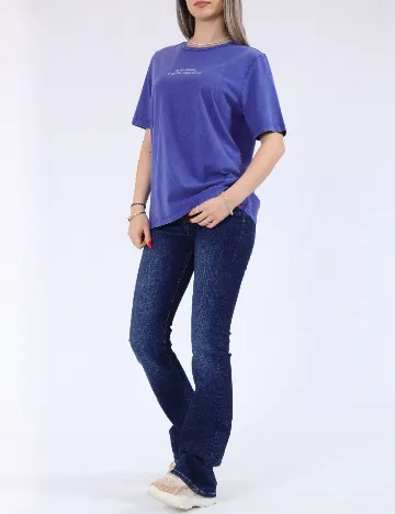 Tricou Only, albastru