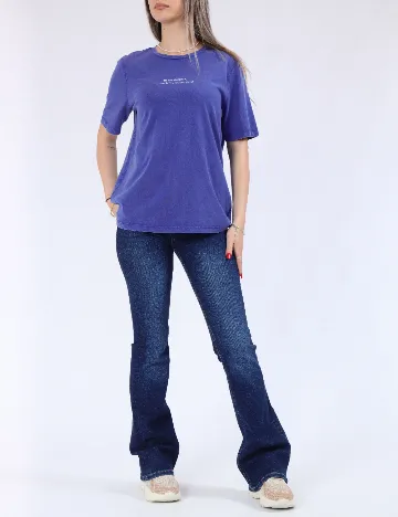 Tricou Only, albastru