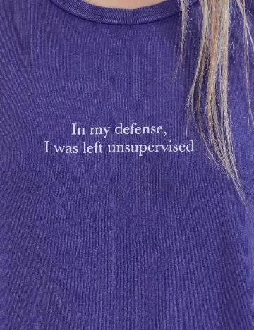 Tricou Only, albastru