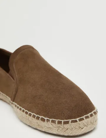 Espadrile Mango, maro