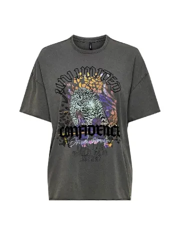 Tricou Only, gri