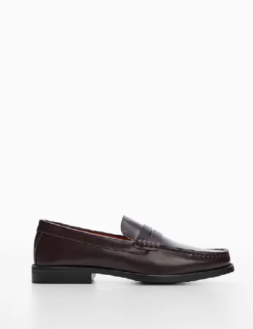 Mocasini Mango, maro inchis