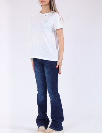 Tricou Only, alb