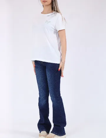 Tricou Only, alb