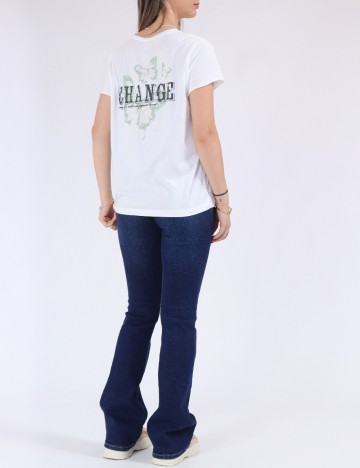 Tricou Only, alb