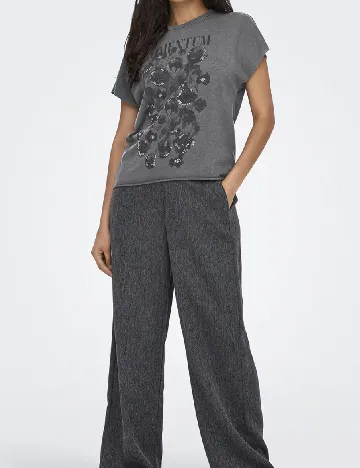 Tricou Only, gri