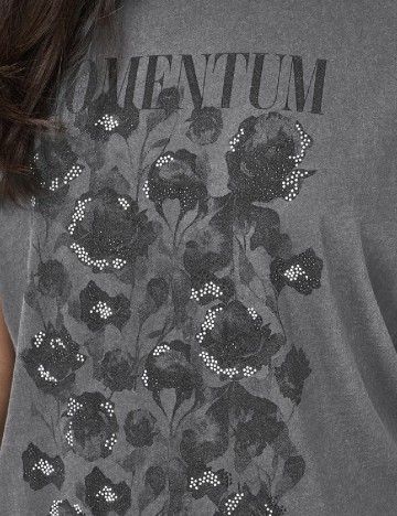 Tricou Only, gri