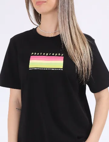 Tricou Only, negru