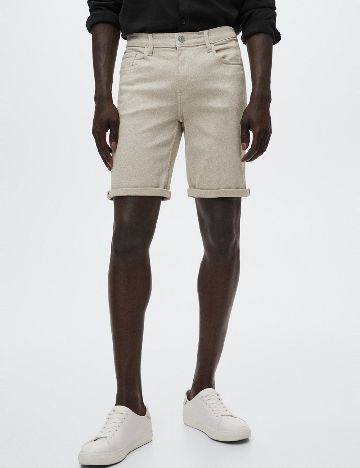 Pantaloni scurti Mango, bej