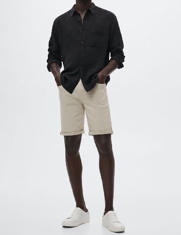 Pantaloni scurti Mango, bej