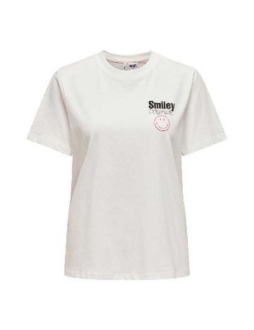Tricou Only, alb