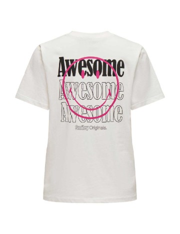 Tricou Only, alb
