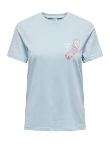 Tricou Only, albastru