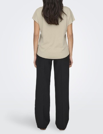 Tricou Only, bej