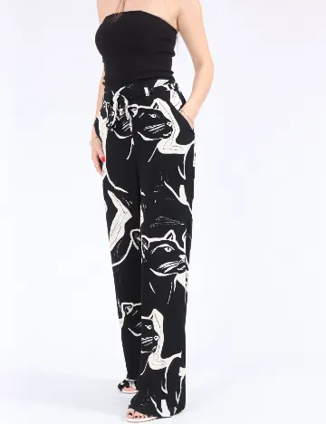 Pantaloni Only, negru