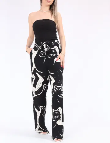Pantaloni Only, negru