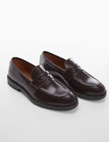 Mocasini Mango, maro inchis