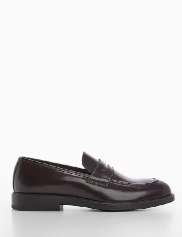 Mocasini Mango, maro inchis