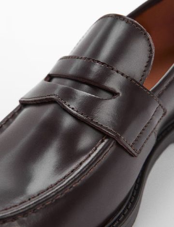 Mocasini Mango, maro inchis