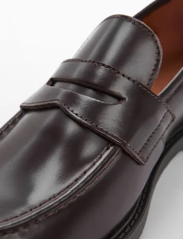 Mocasini Mango, maro inchis