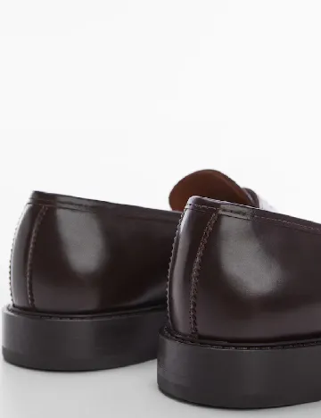 Mocasini Mango, maro inchis