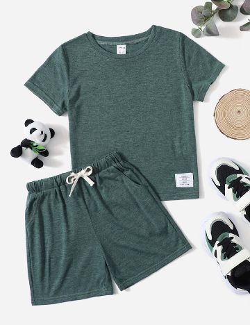 Compleu Shein Kids, verde