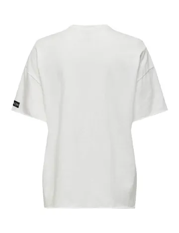 Tricou Only, alb