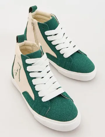 Tenisi Reserved, crem/verde
