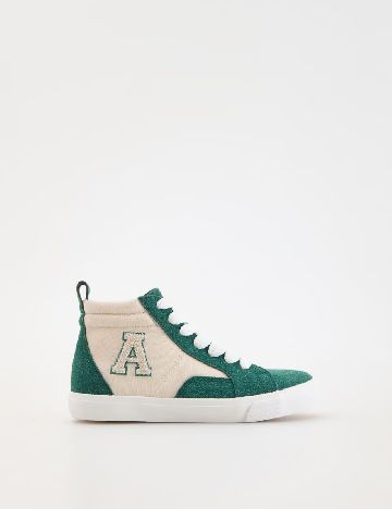 Tenisi Reserved, crem/verde