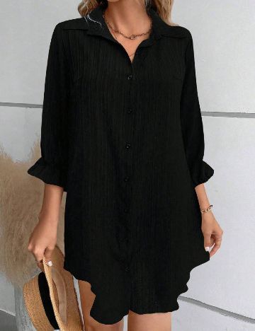 Rochie scurta SHEIN CURVE, negru