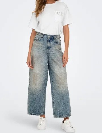 Tricou Only, alb