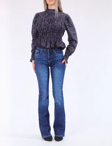 Bluza Only, bleumarin