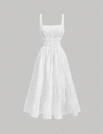 Rochie lunga SHEIN, alb