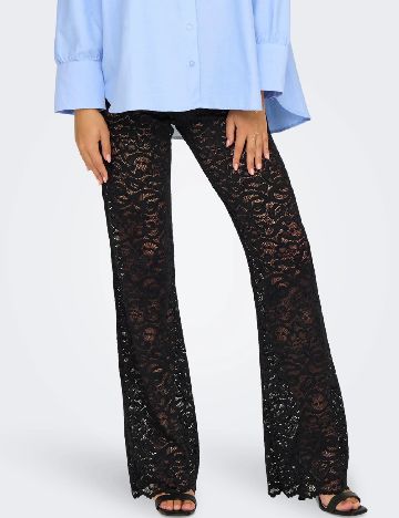 Pantaloni Only, negru